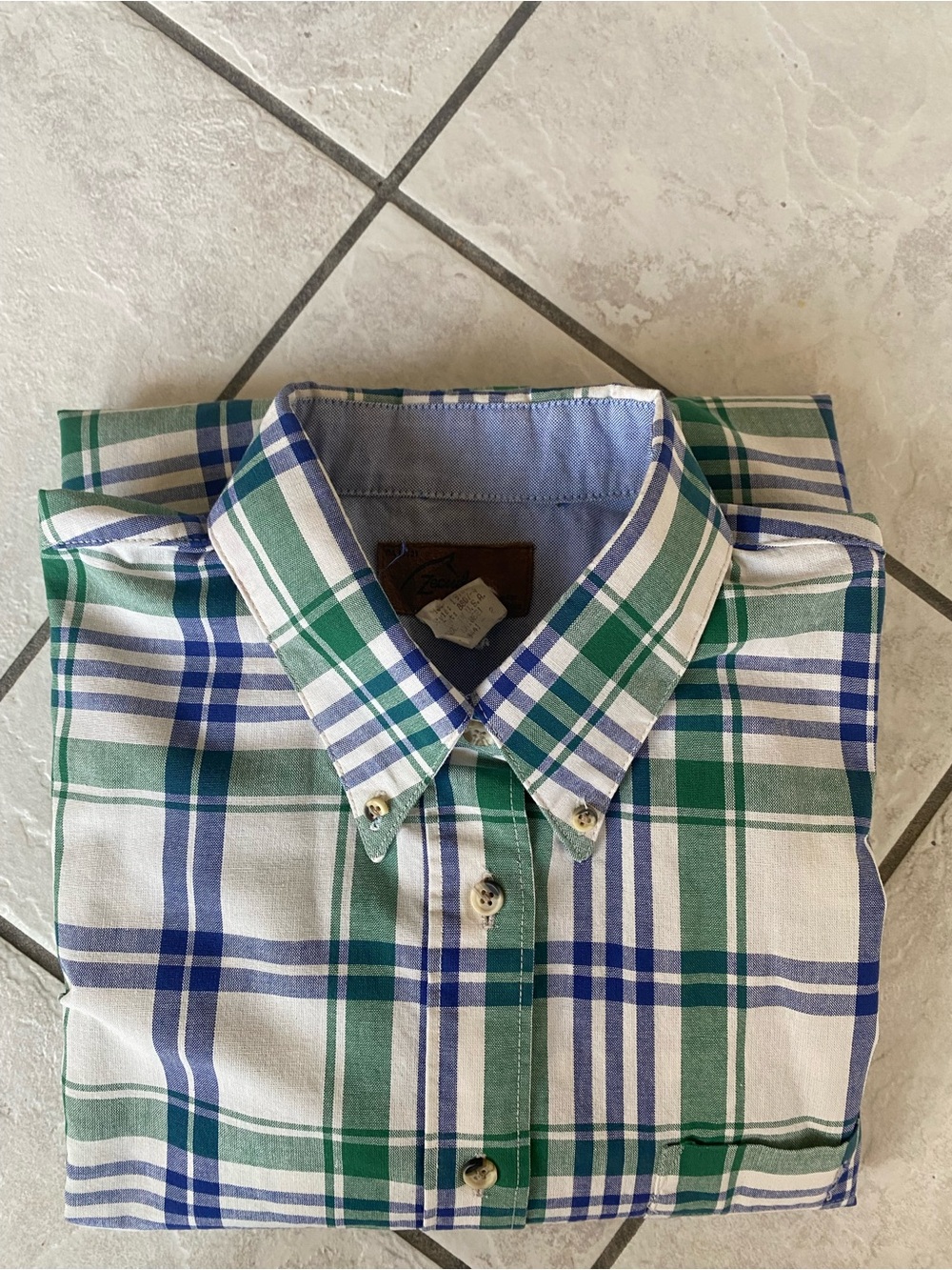 Zecuda Button Down Plaid Shirt Long Sleeve Lammies Western Wear Size Large - Picture 12 of 12
